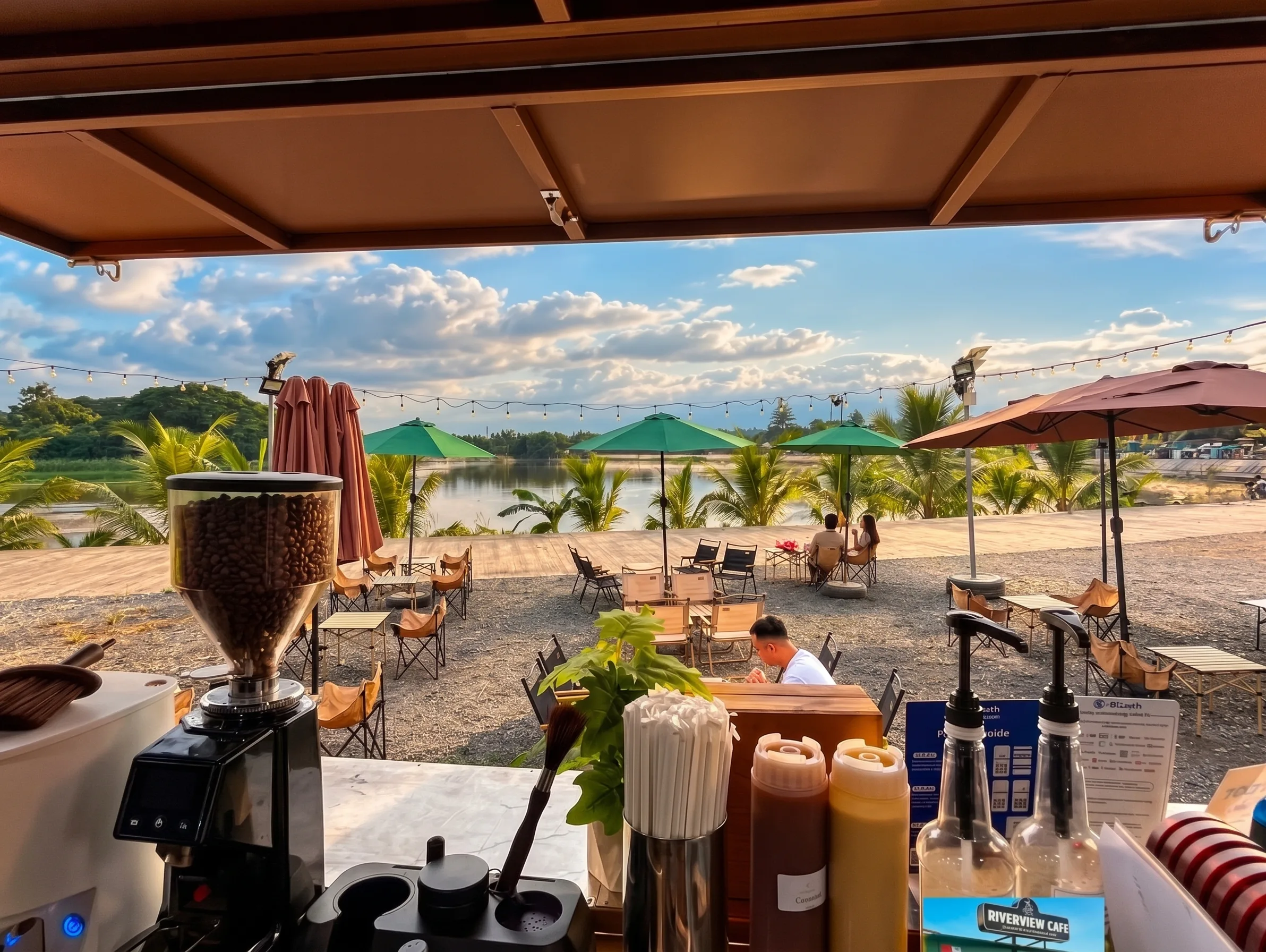 Where Coffee Meets Calm: RiverBrew Café Brings Riverside Charm to Butuan’s Evenings