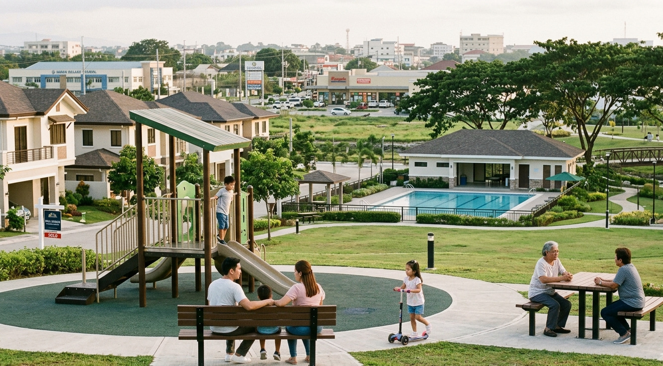 Modern residential communities integrated with shared amenities like parks, playgrounds, and pools to support diverse lifestyles.