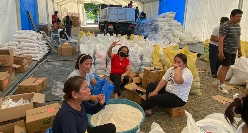 Repacking operations in GenSan.