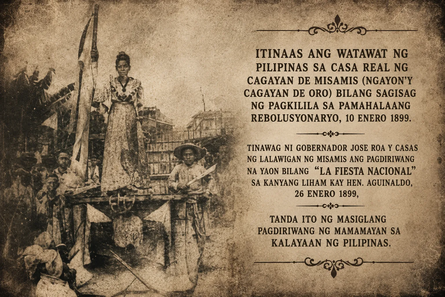 What Happened in Cagayan de Misamis on January 10, 1899?