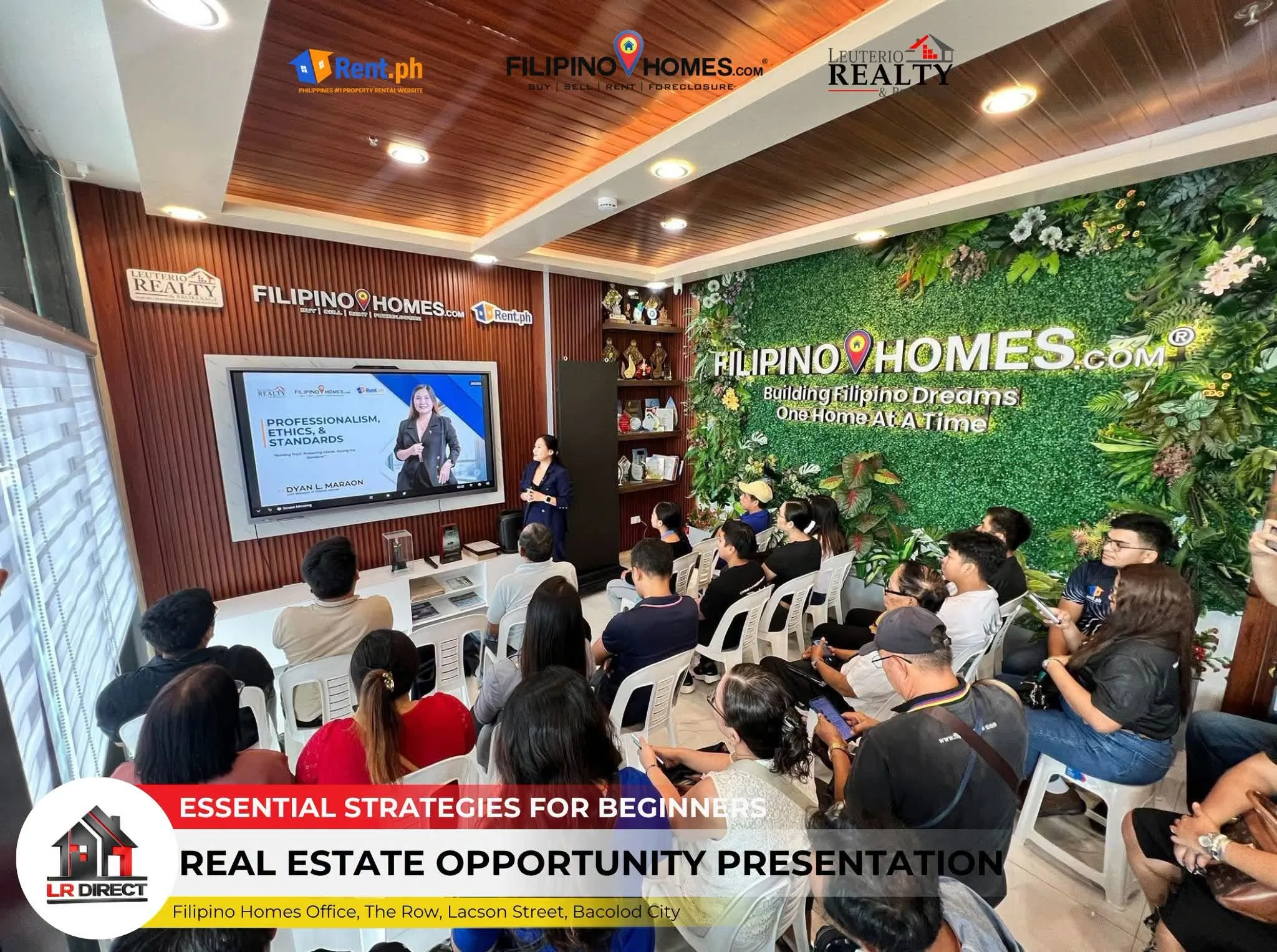 Filipinohomes Bacolod Grows with New Agents Orientation by Team LR Direct