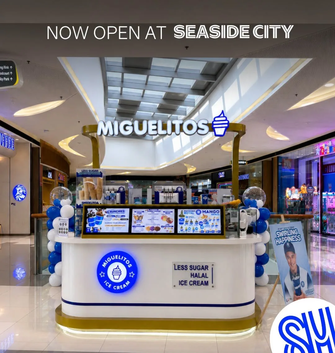 Swirl Up Happiness: Miguelito's Opens at SM Seaside City Cebu