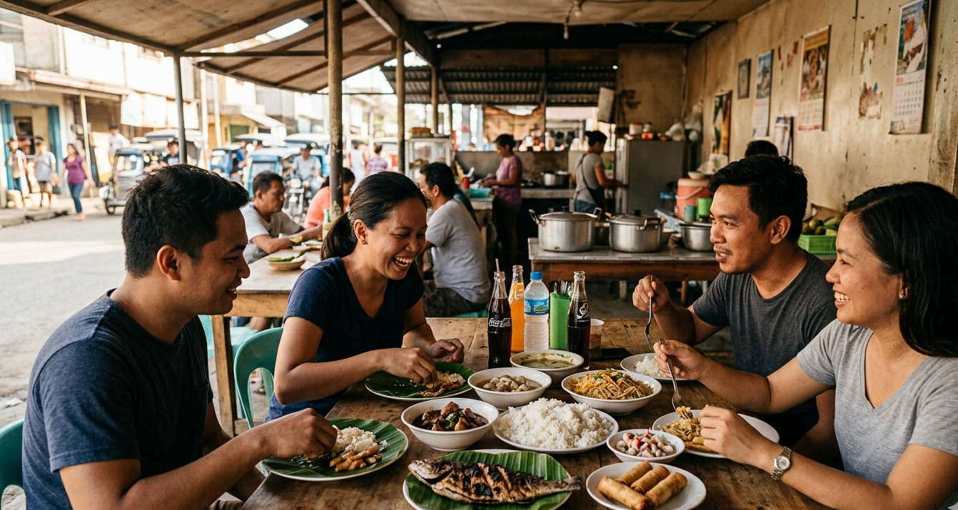 Discovering authentic flavors and community connections at a local eatery in Ozamiz.