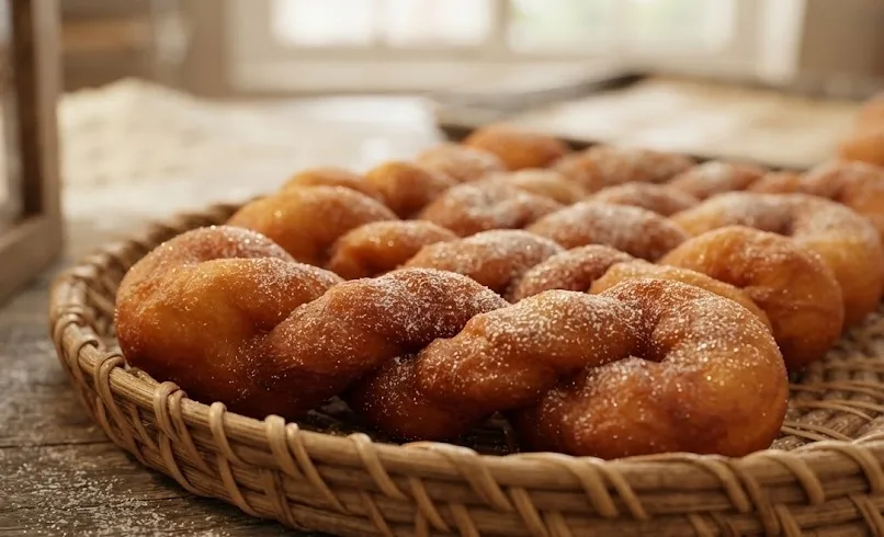 A freshly baked set of siakoy for sale.