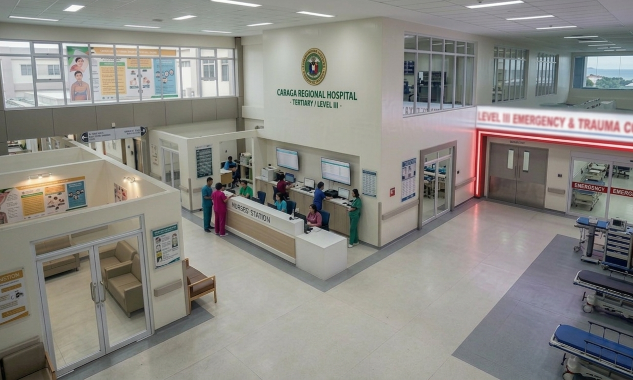 Expanded Caraga Regional Hospital Set to Strengthen Medical Services in Caraga