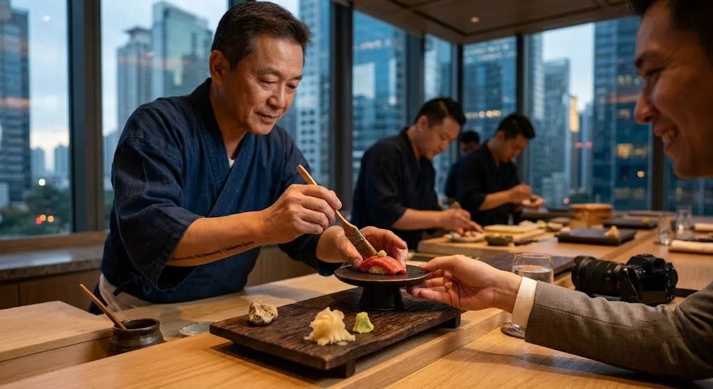 Handcrafted Sushi Omakase Experiences and Japanese Fine Dining in Bonifacio Global City