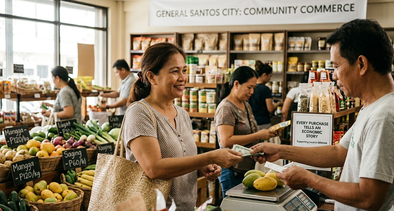 Sustaining community resilience through small, local purchases.