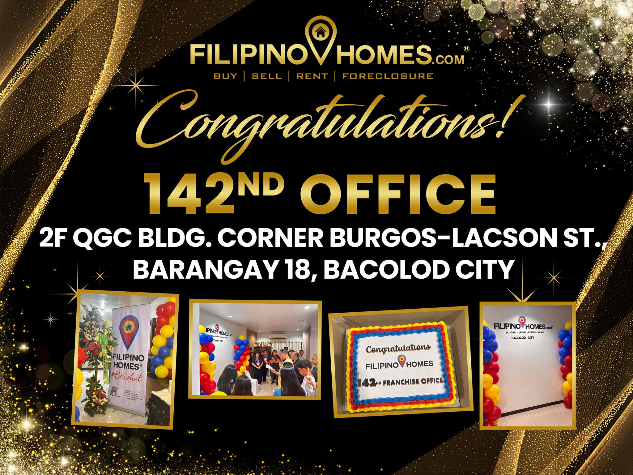 Filipinohomes Opens 142nd Office in Bacolod City as CEO Anthony Leuterio Reinforces Visayas Expansion