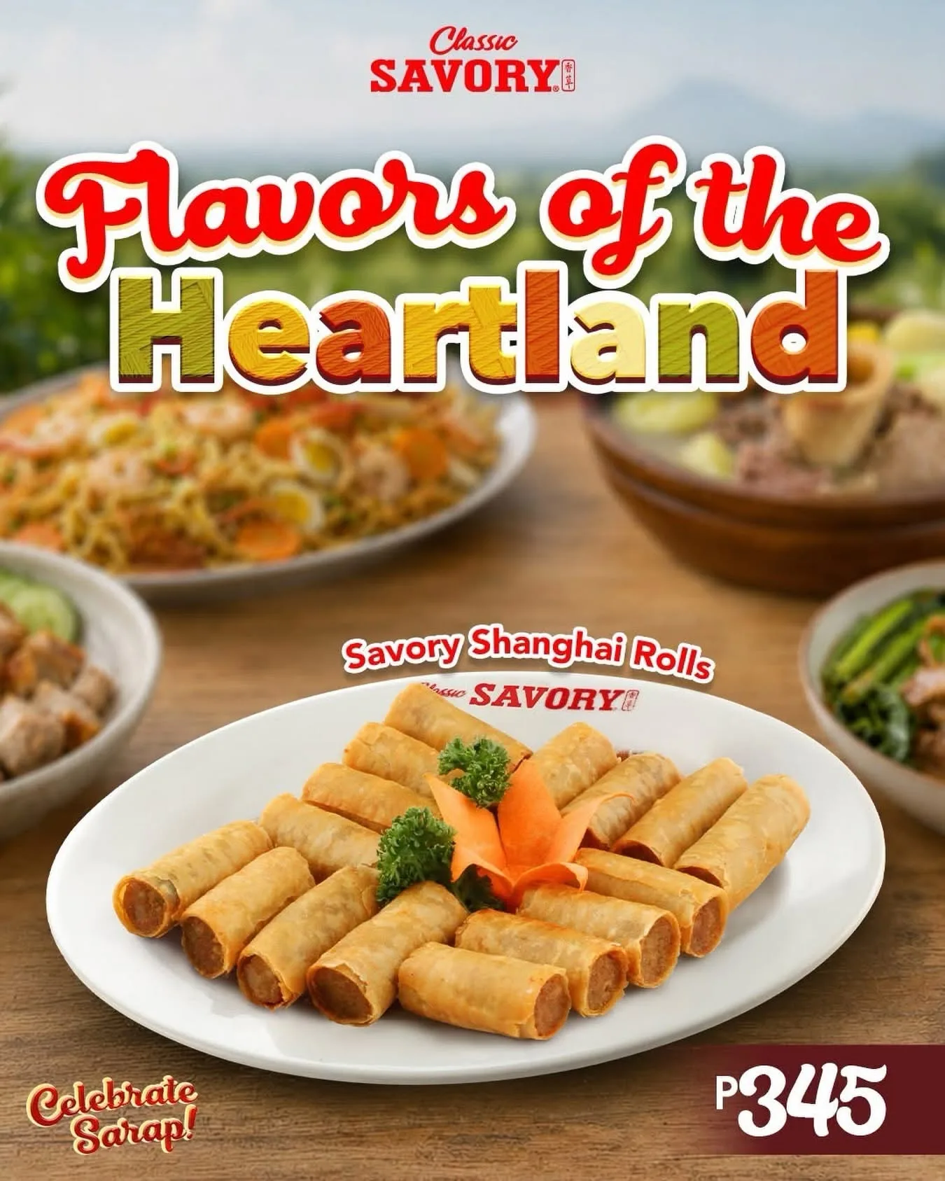 Classic Savory's Signature Shanghai Rolls Now Available for PHP345