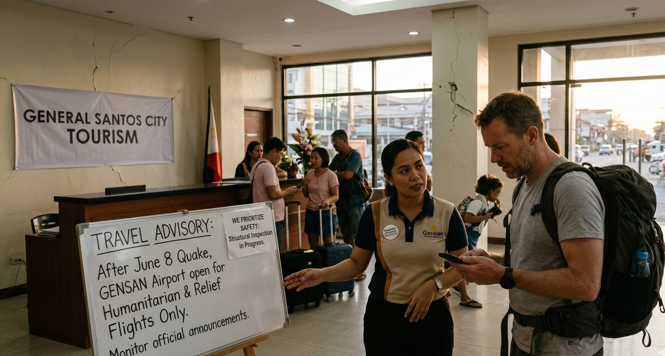 When Travel Plans Change Overnight: How General Santos’ Tourism Sector Is Adjusting After the Quake