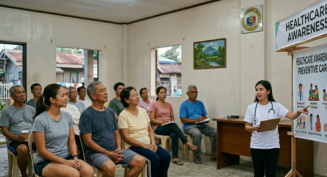 A community health seminar on preventive care and overall wellness for local residents.