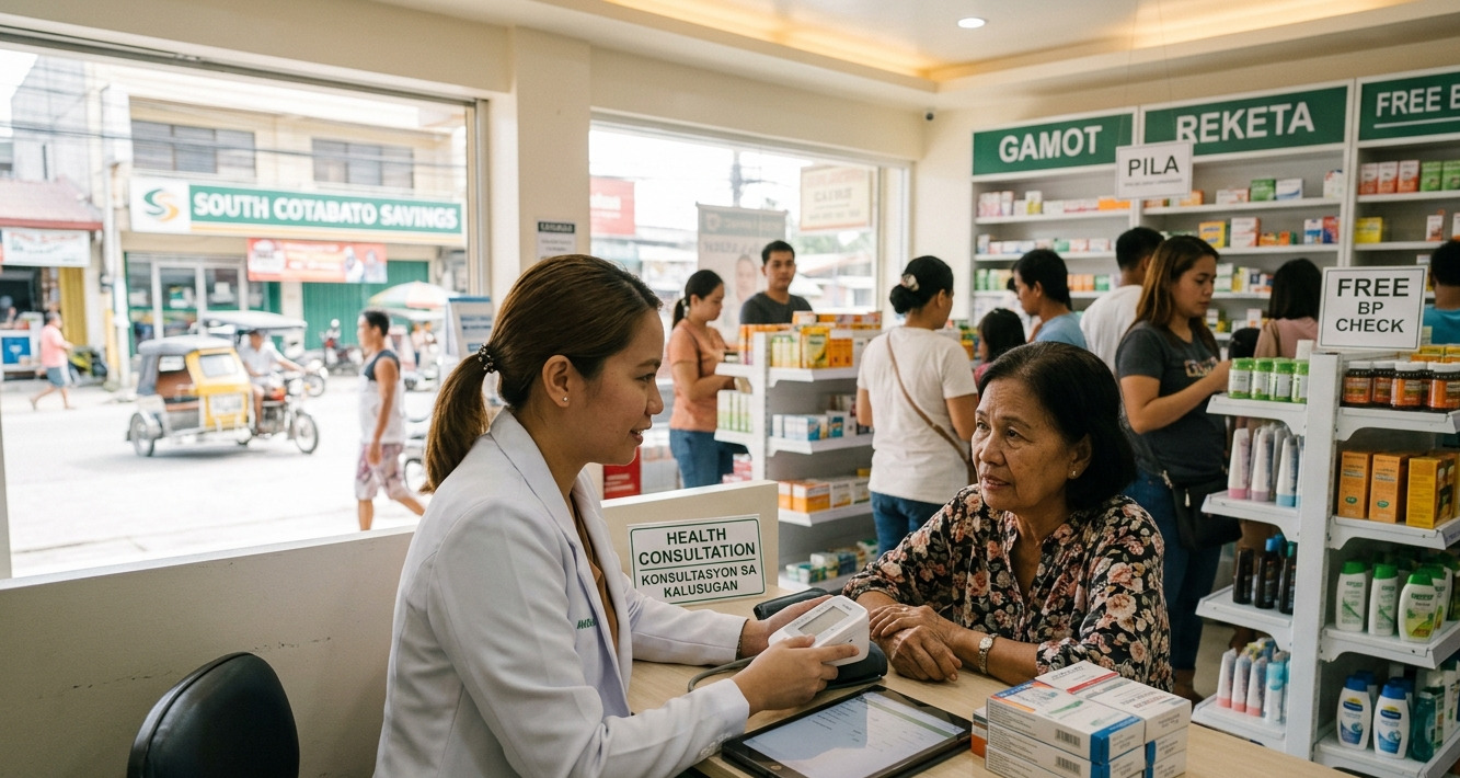 Accessible healthcare at a community pharmacy.