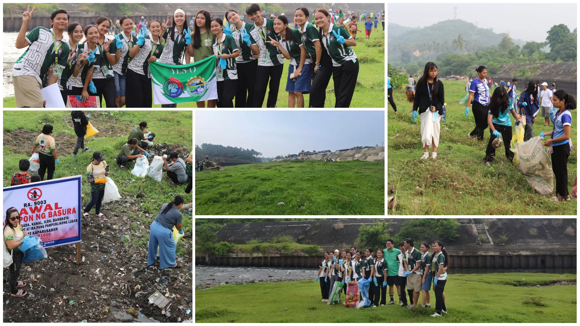 Bayanihan in Action as Digos City Volunteers Clean Up River to Protect Local Ecosystems