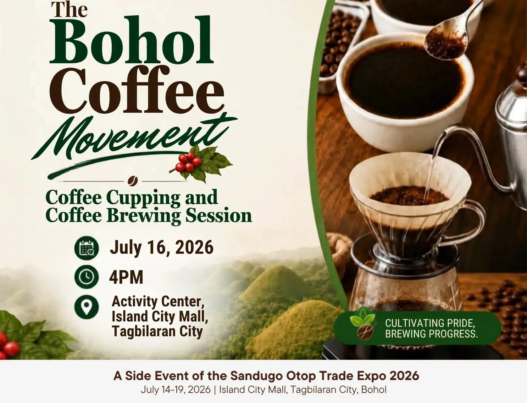 Bohol Coffee Cupping and Brewing Session Set for July 16 at ICM