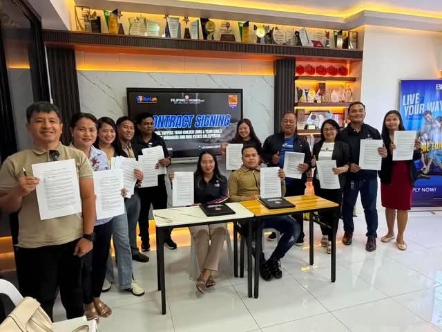 Wire Toppers Davao Golden Lions, Team Smile Sign Contracts With Filipinohomes on May 7