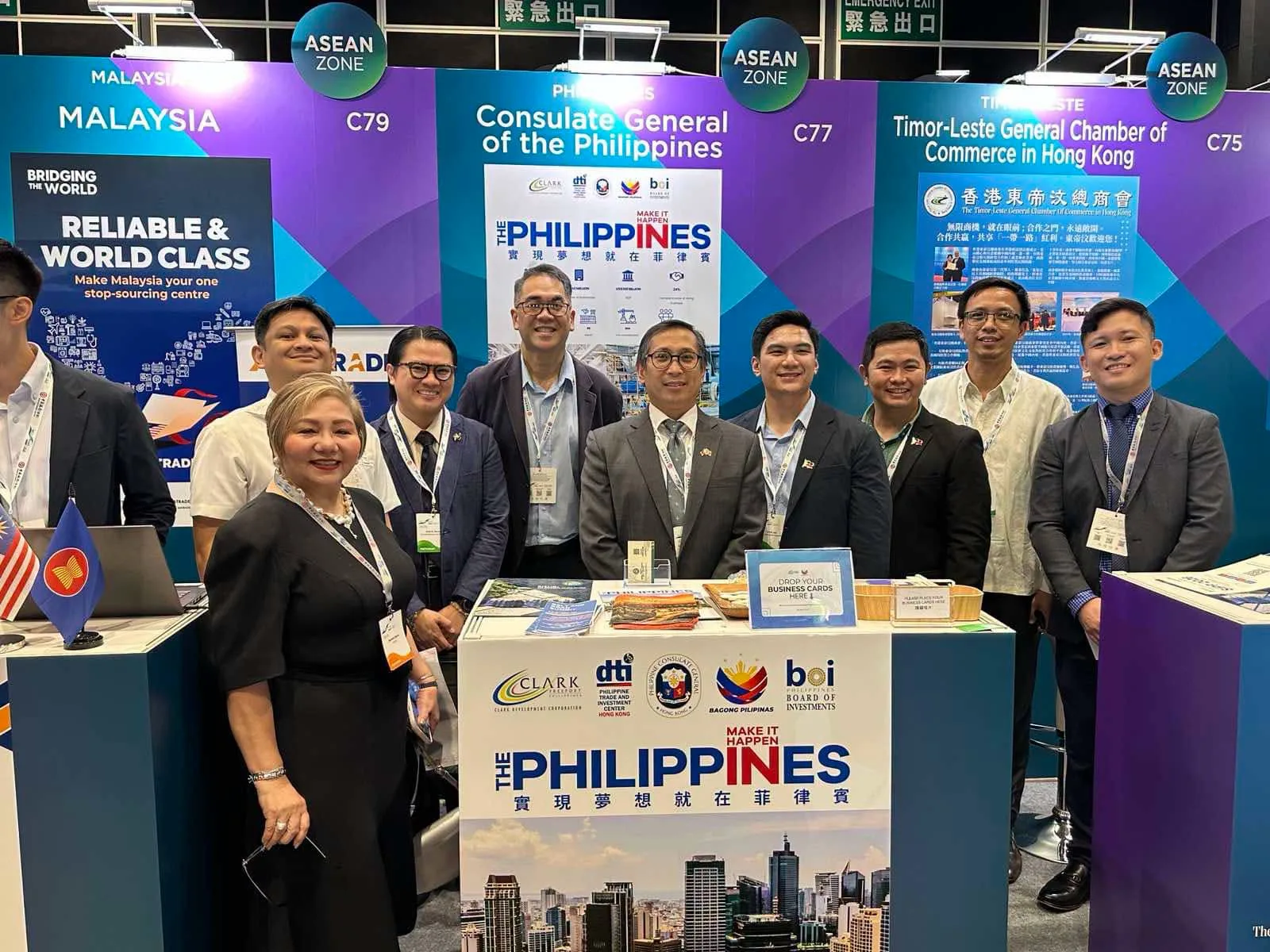 Clark Pitches Investment Opportunities to Hong Kong During Belt and Road Summit
