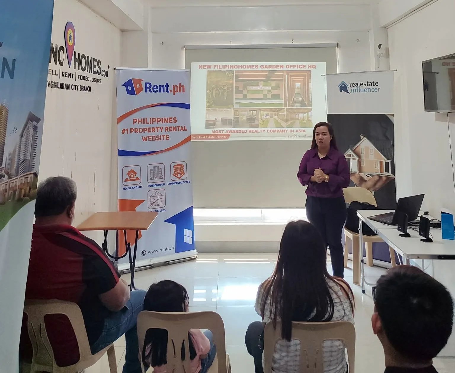 Shiela Avergonzado Leads Filipinohomes New Agents Orientation in Tagbilaran