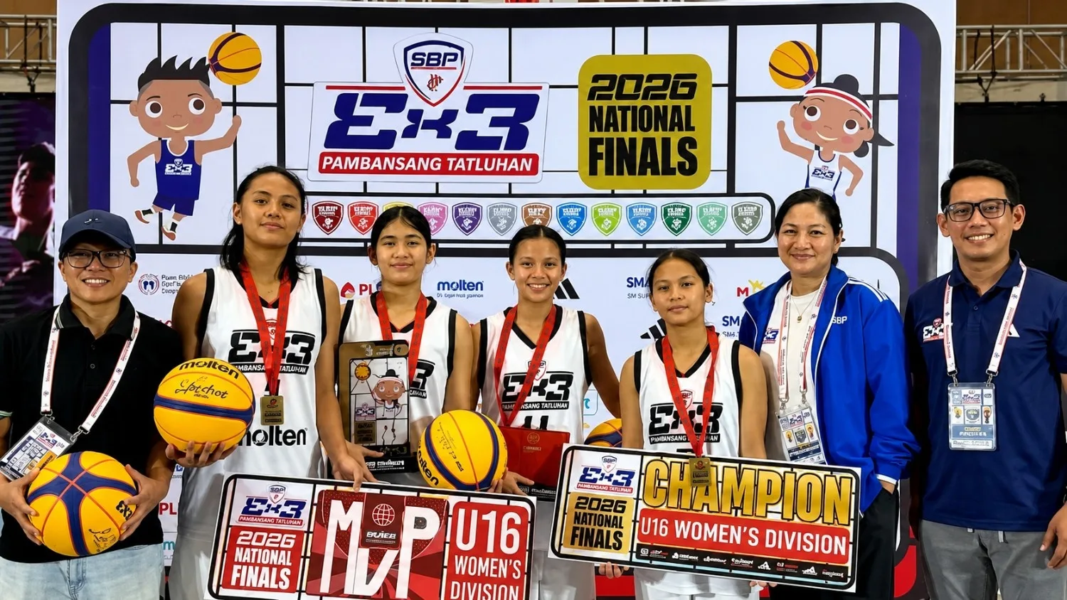 Cagayan de Oro U16 Girls Claim National 3x3 Basketball Championship Title