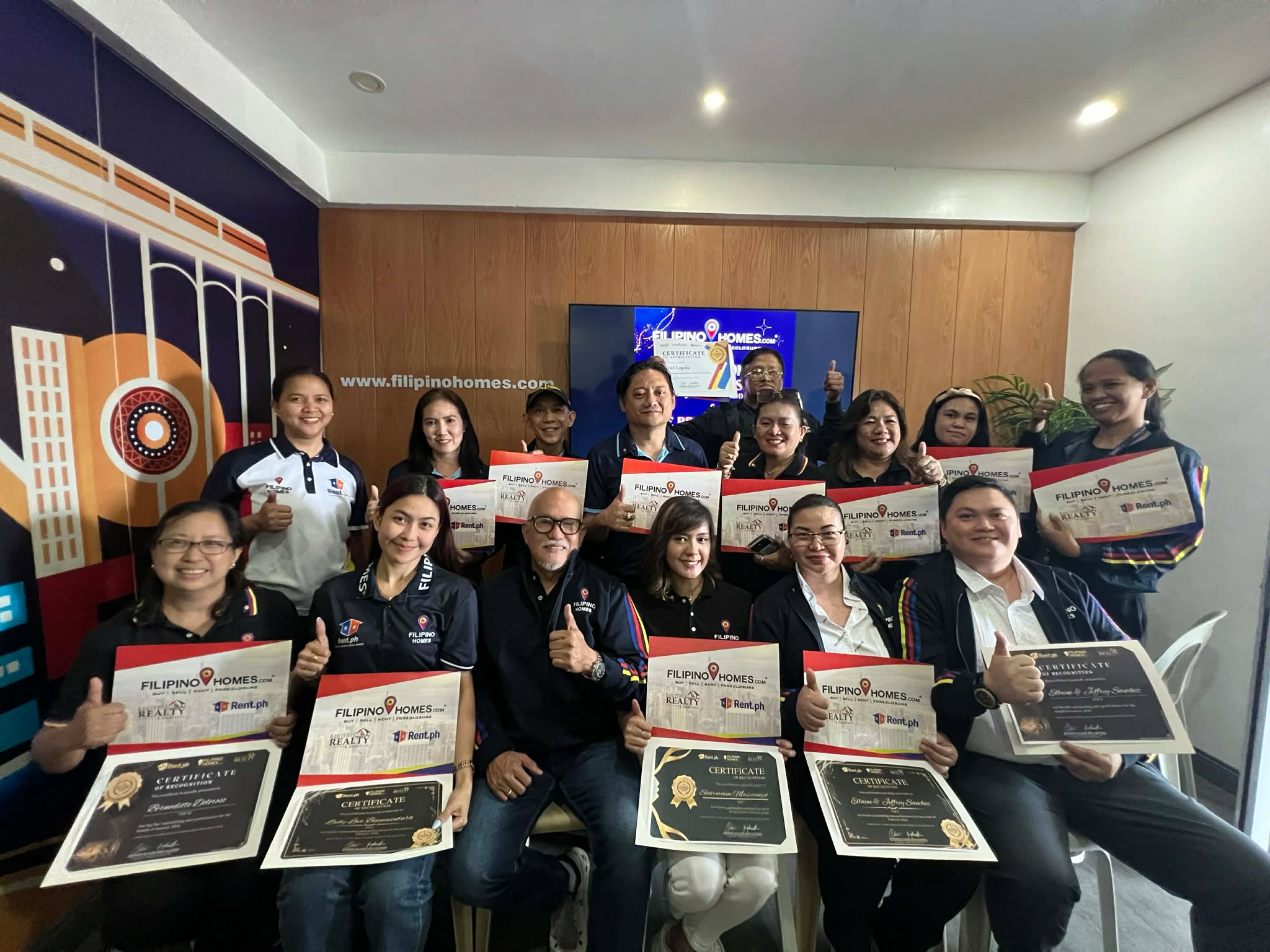 Filipino Homes Honors Top Agents, Brokers with Monthly Awards in Manila — Philippines