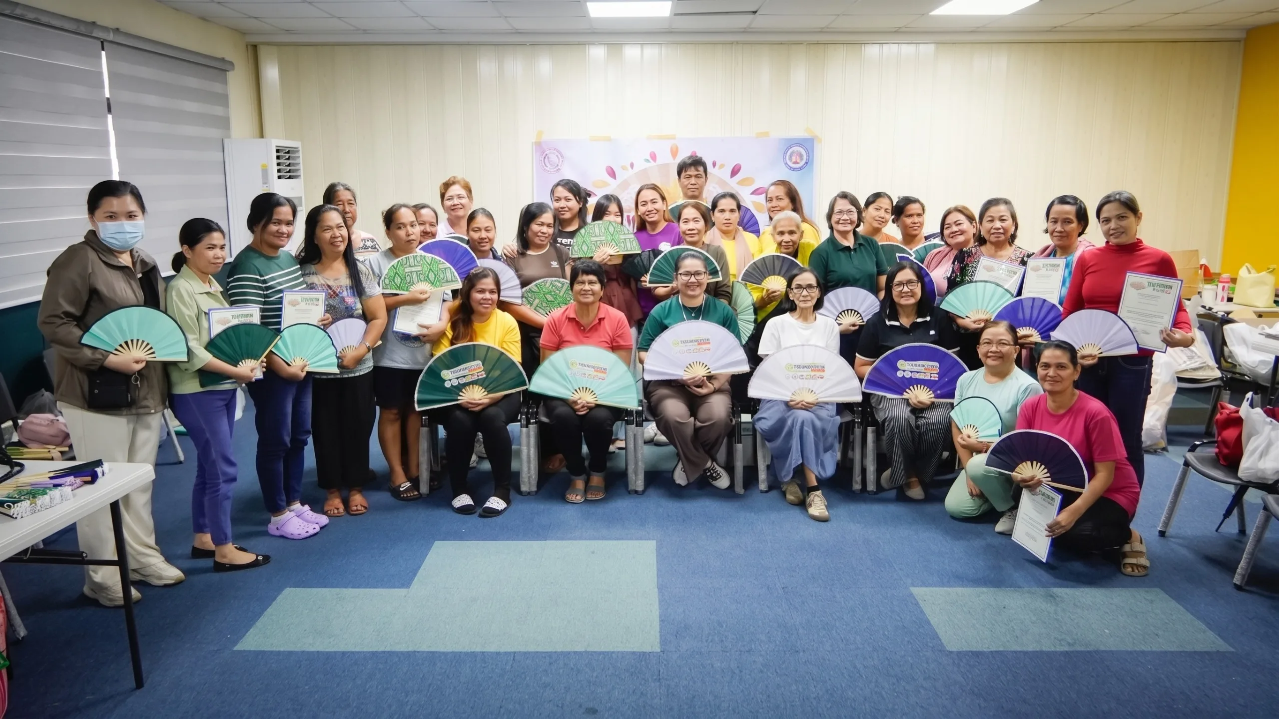 Trece Martires Unites Diverse Sectors for 'Pamaypay' Souvenir Making Activity