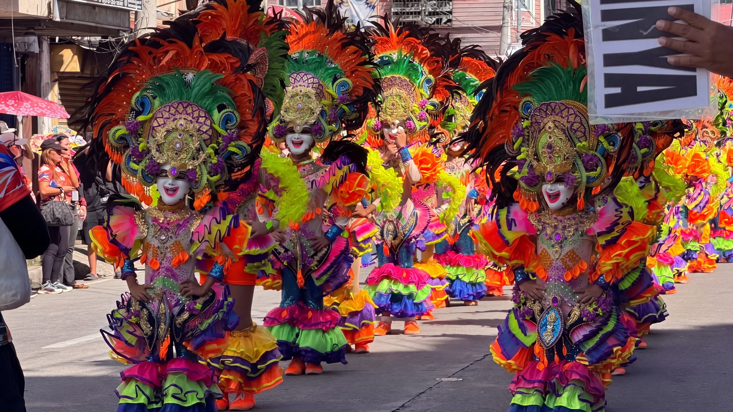 Young Dancers Bring MassKara Spirit to Life