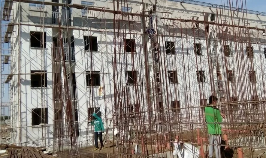 A construction site in Ozamiz.