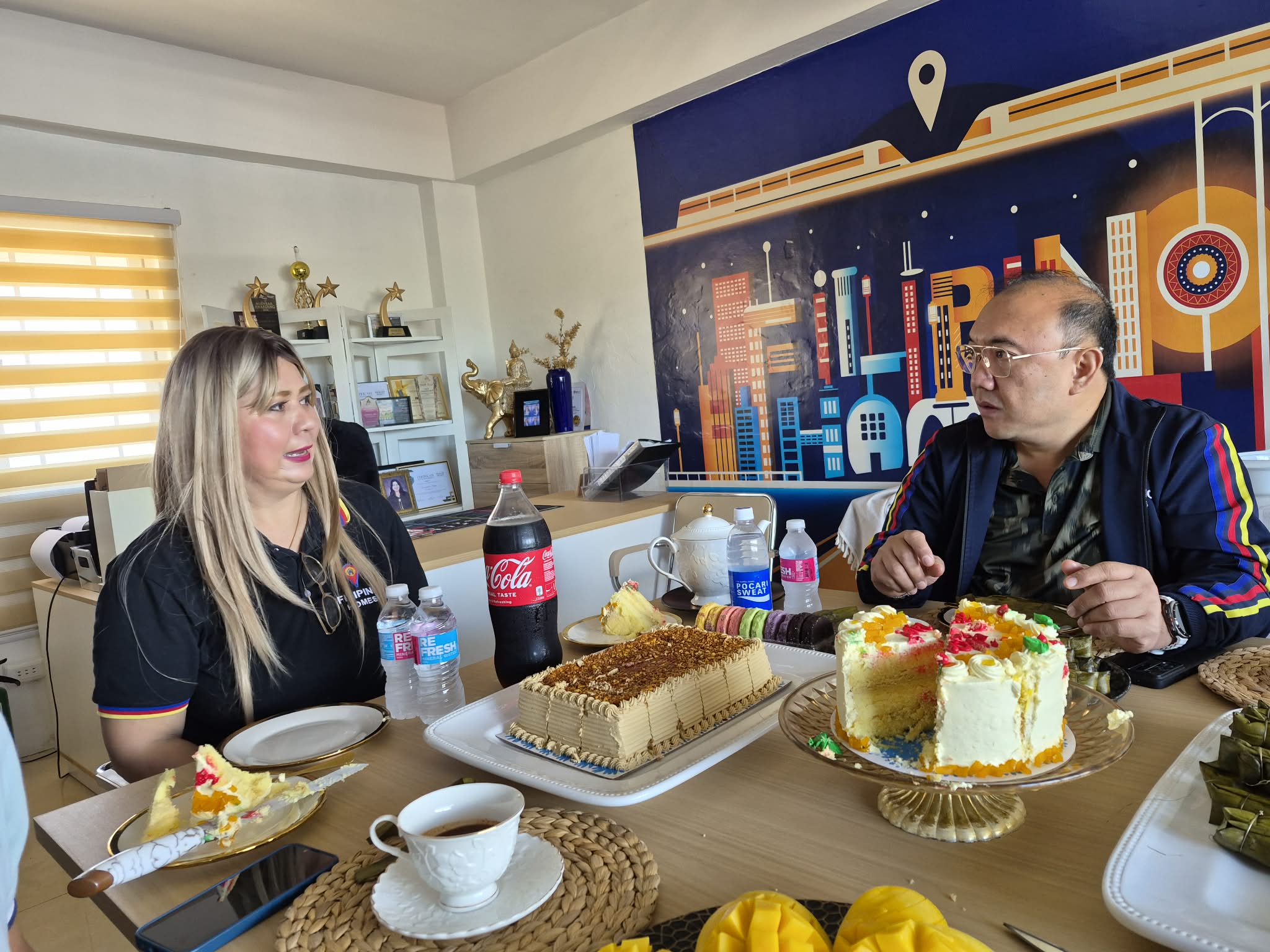 Filipino Homes CEO Anthony Leuterio Visits Dumaguete, Finalizes New Office with Team Tigers Eye