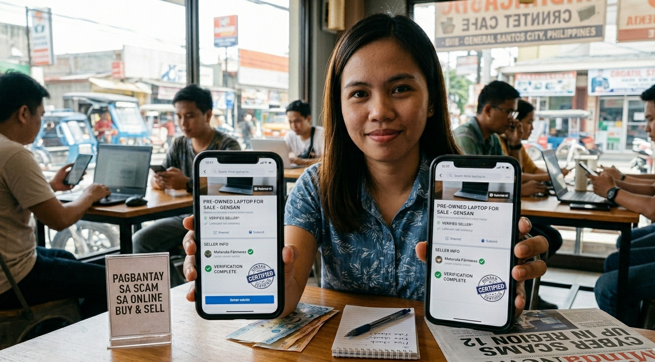 Residents in General Santos Are Becoming More Careful About Online Buy-and-Sell Transactions
