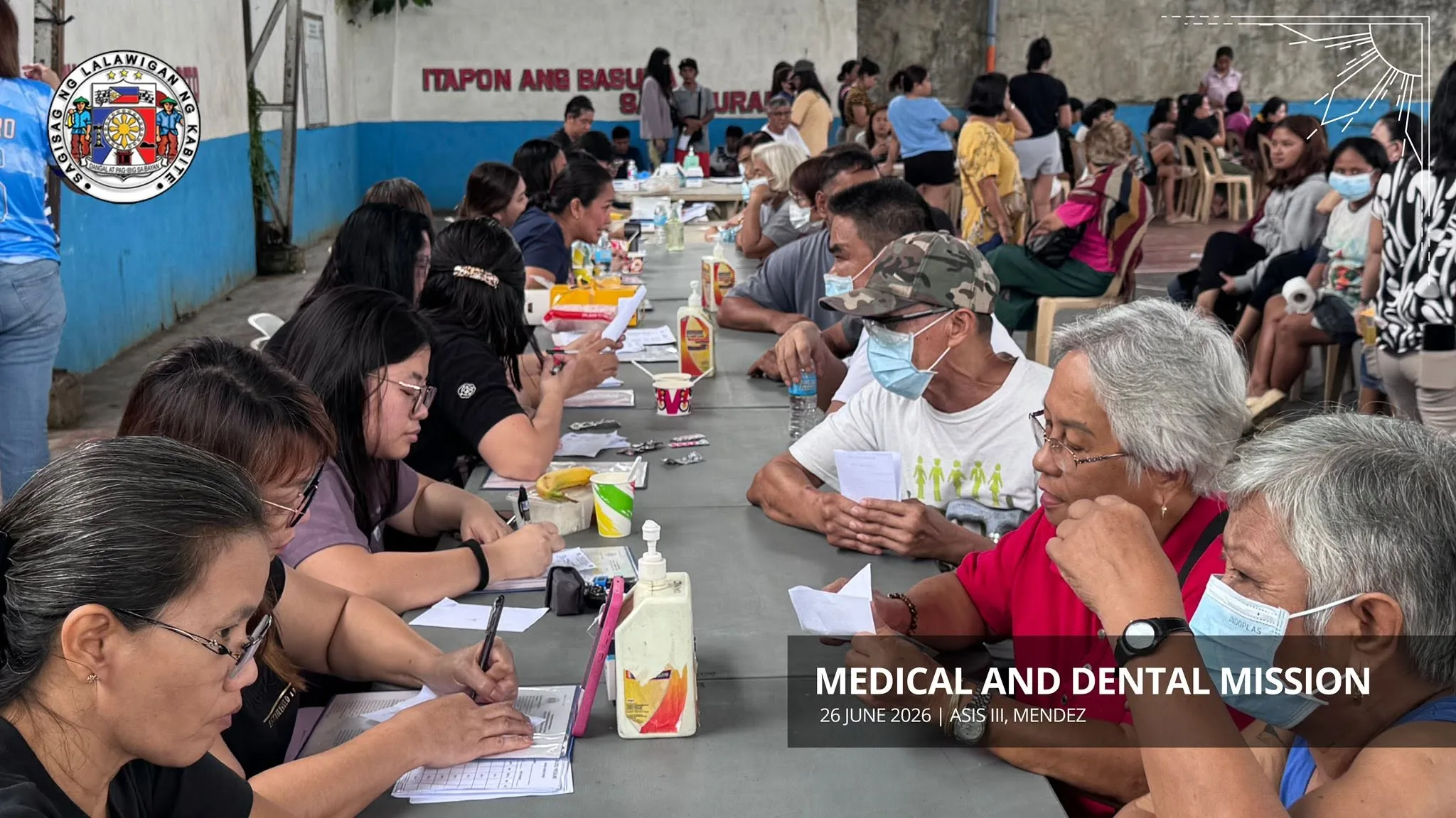 Cavite Medical Mission Serves 546 Residents in Mendez on June 26