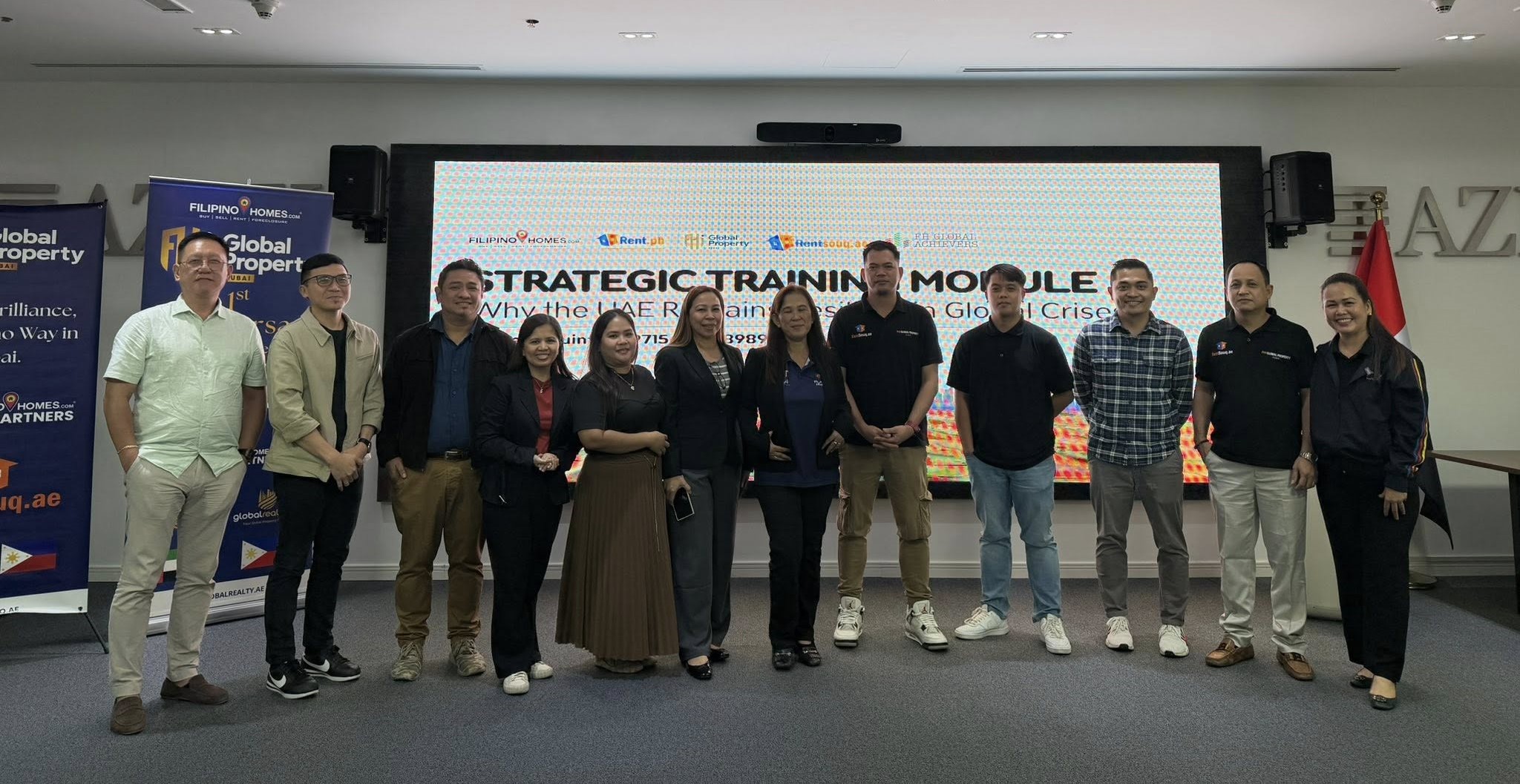 Filipino Homes Trains OFWs in Dubai for New Real Estate Career Opportunities — United Arab Emirates