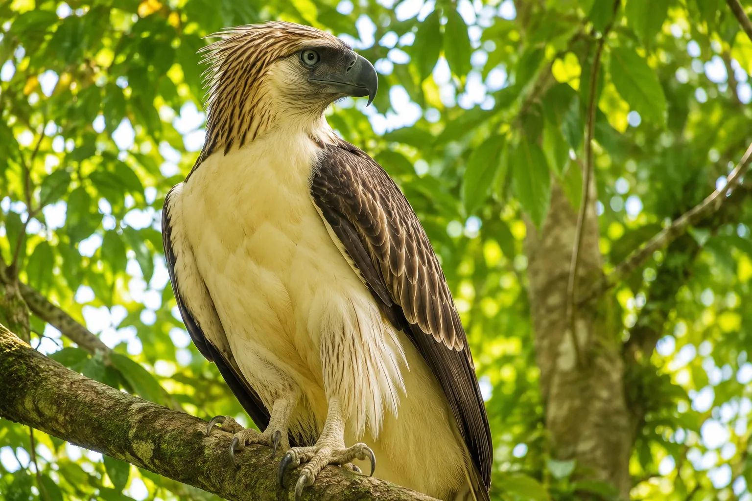 Critically Endangered Philippine Eagle Rescued in Leyte Following Dog Encounter