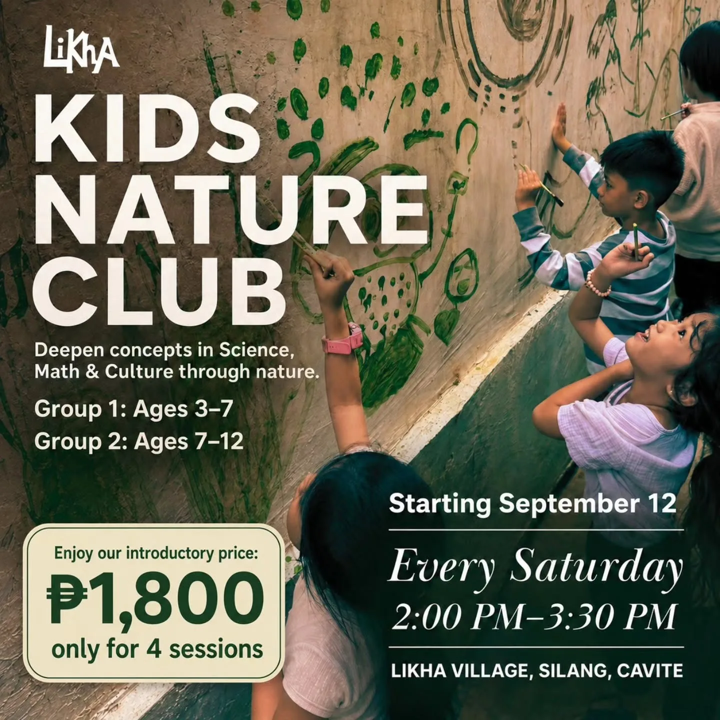Silang's Likha Village Welcomes Young Explorers to New Nature Club