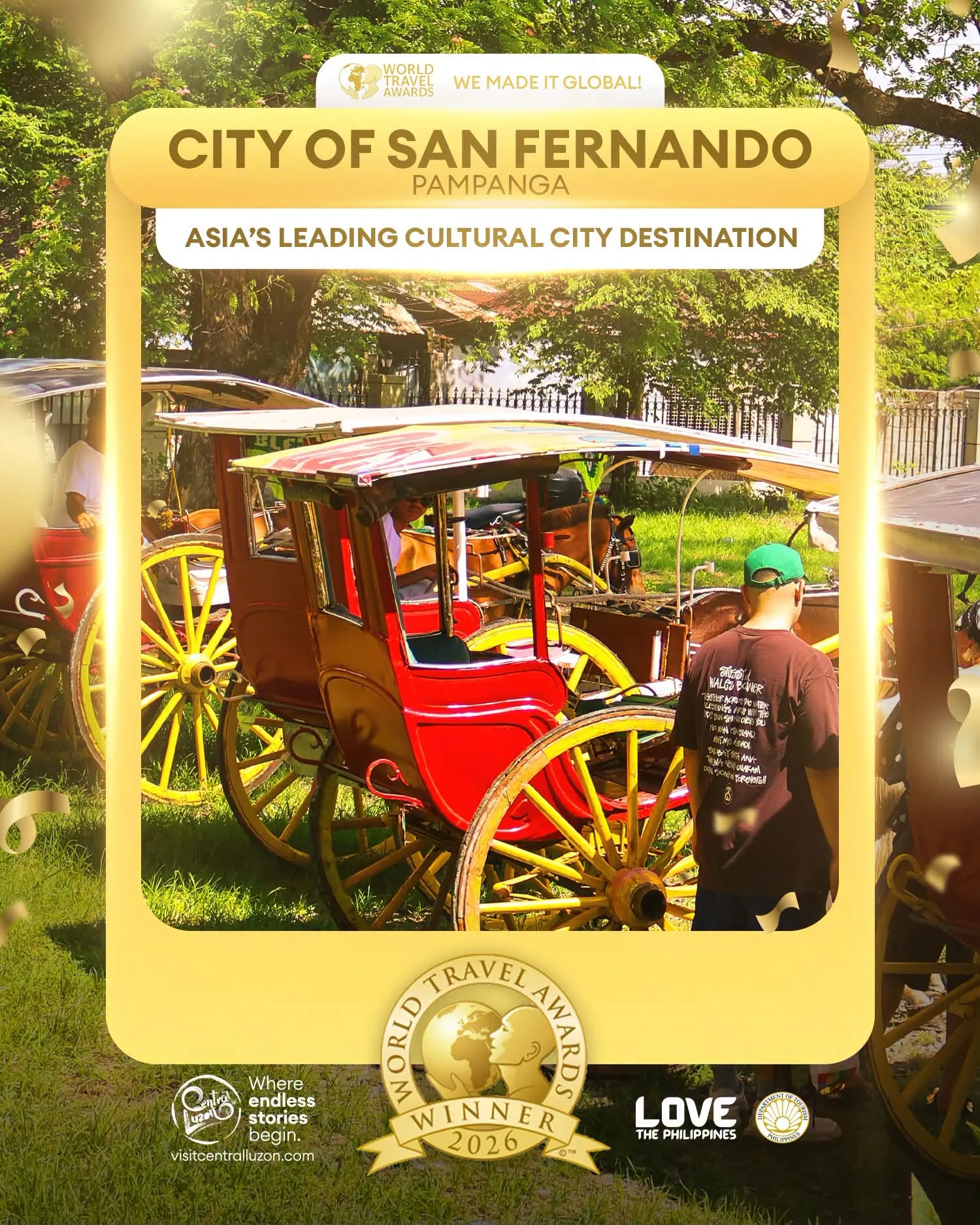 From Christmas Capital to Cultural Royalty: San Fernando Wins Asia's Leading Cultural City Destination