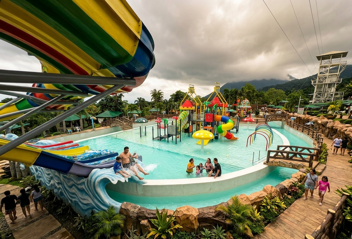 Splashing fun at Campuestohan