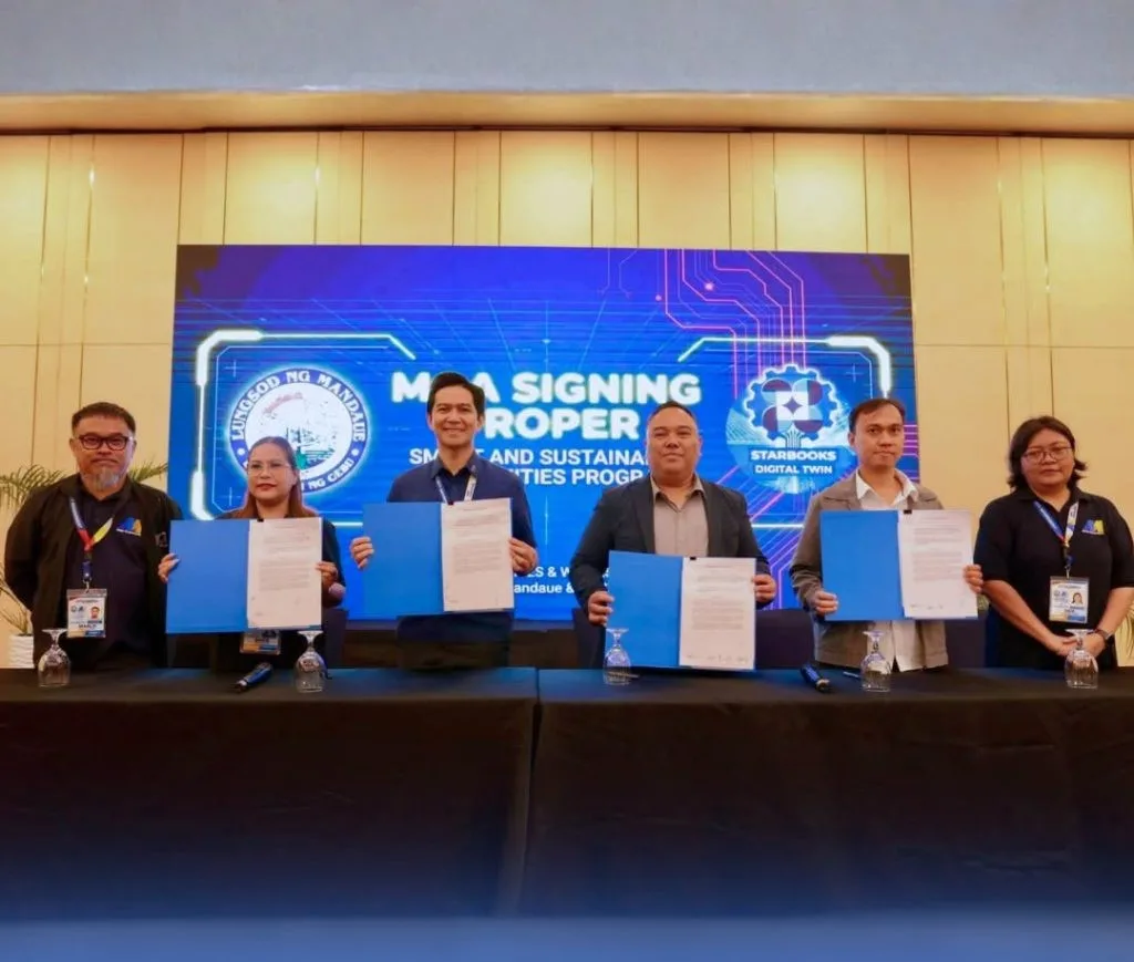 Mandaue City Digital Twin, STARBOOKS Deal Promises Smarter Urban Growth