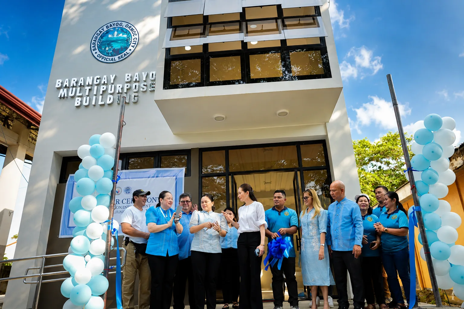 Ormoc City Turns Over PHP 5.7M Multipurpose Building in Barangay Bayog