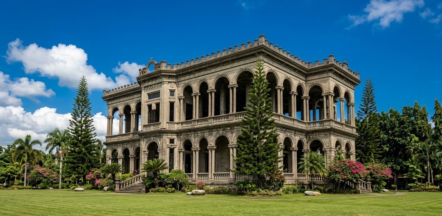 Sunset at the Taj Mahal of Negros: Why The Ruins Remains a Masterpiece of Love and War