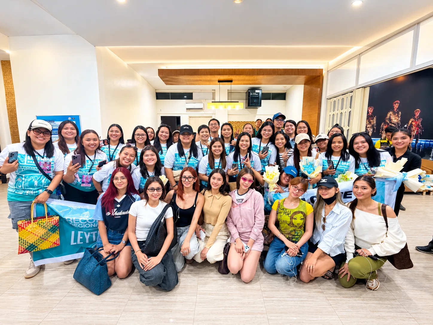 Nation’s Girl Group BINI Lands In Tacloban Ahead Of UNFILTERED Concert At Leyte Sports Complex