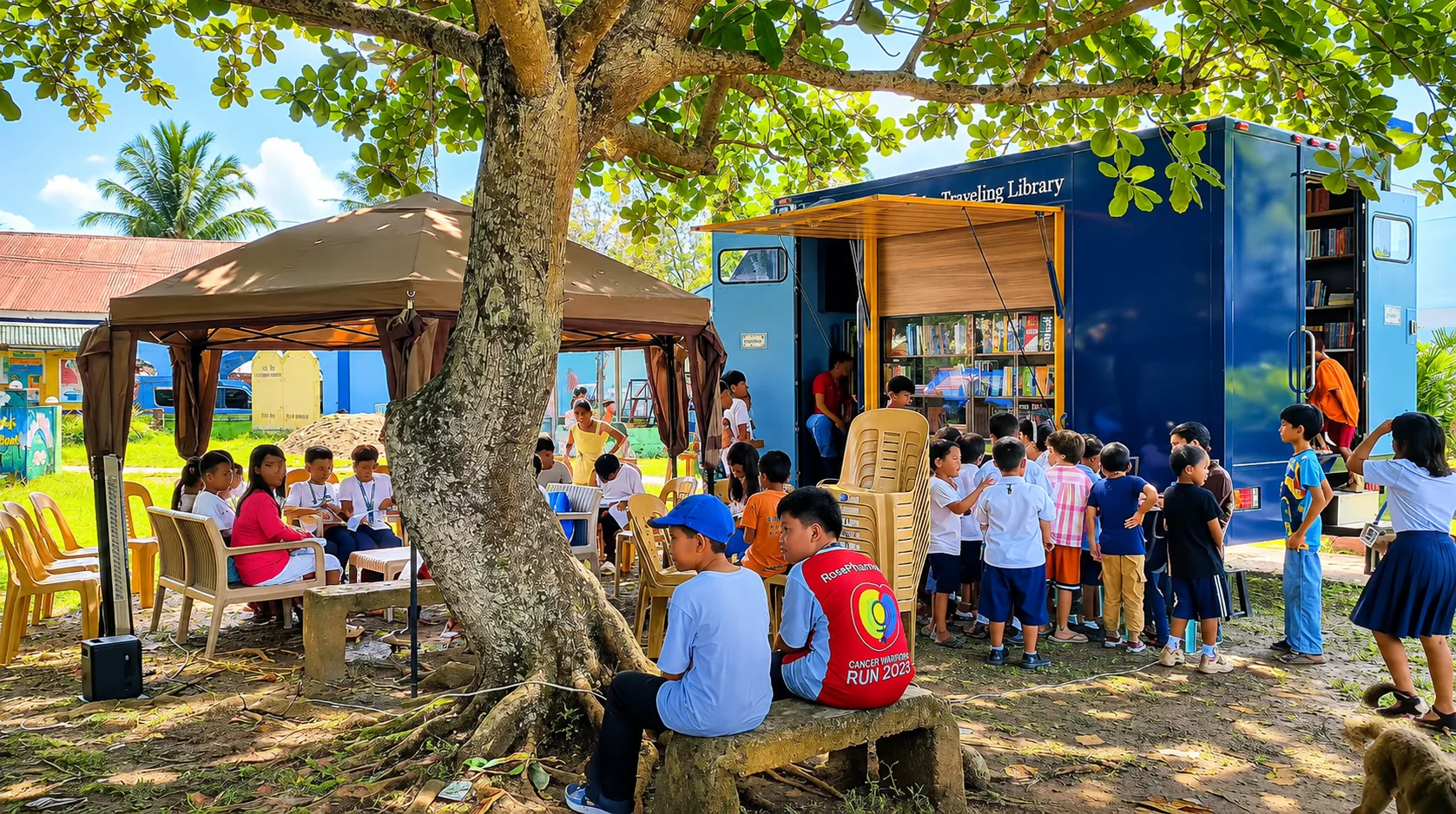 Ormoc Traveling Library Brings Mobile Literacy Drive to Lao Integrated School