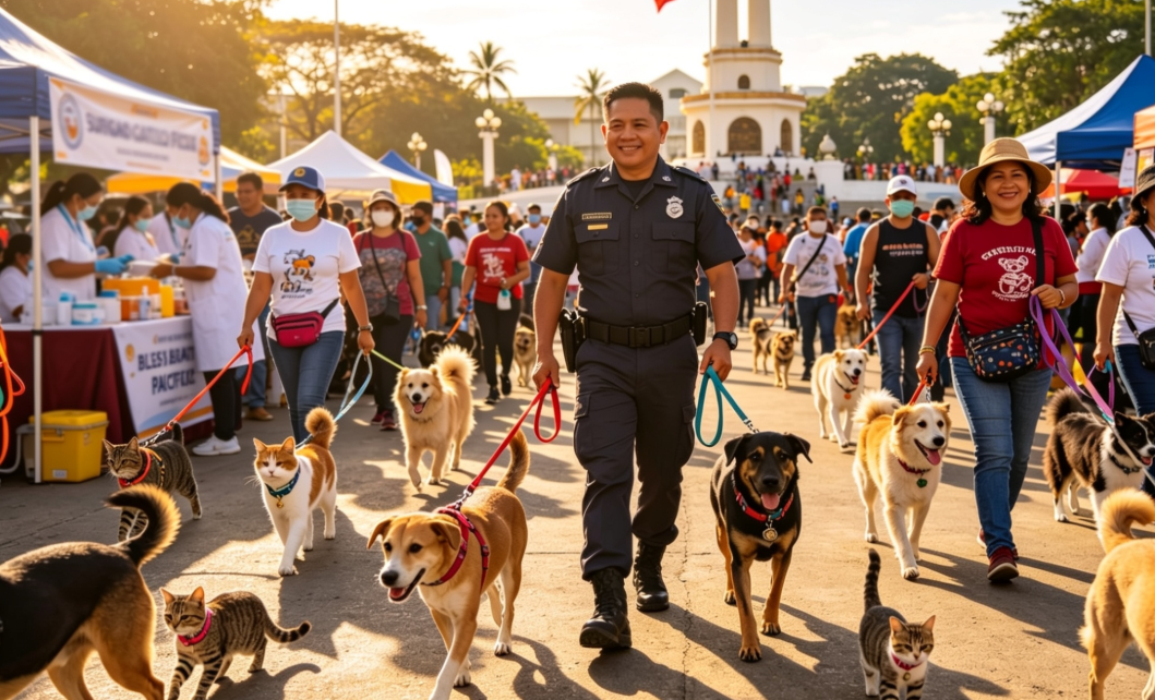 A Parade of Paws: Surigao City Unites for Responsible Pet Ownership and Rabies Prevention
