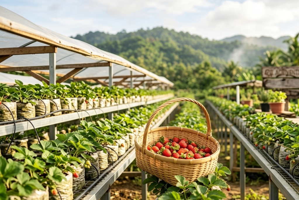 From Mall Employee to Strawberry Pioneer: How One Butuanon Built a Thriving Farm