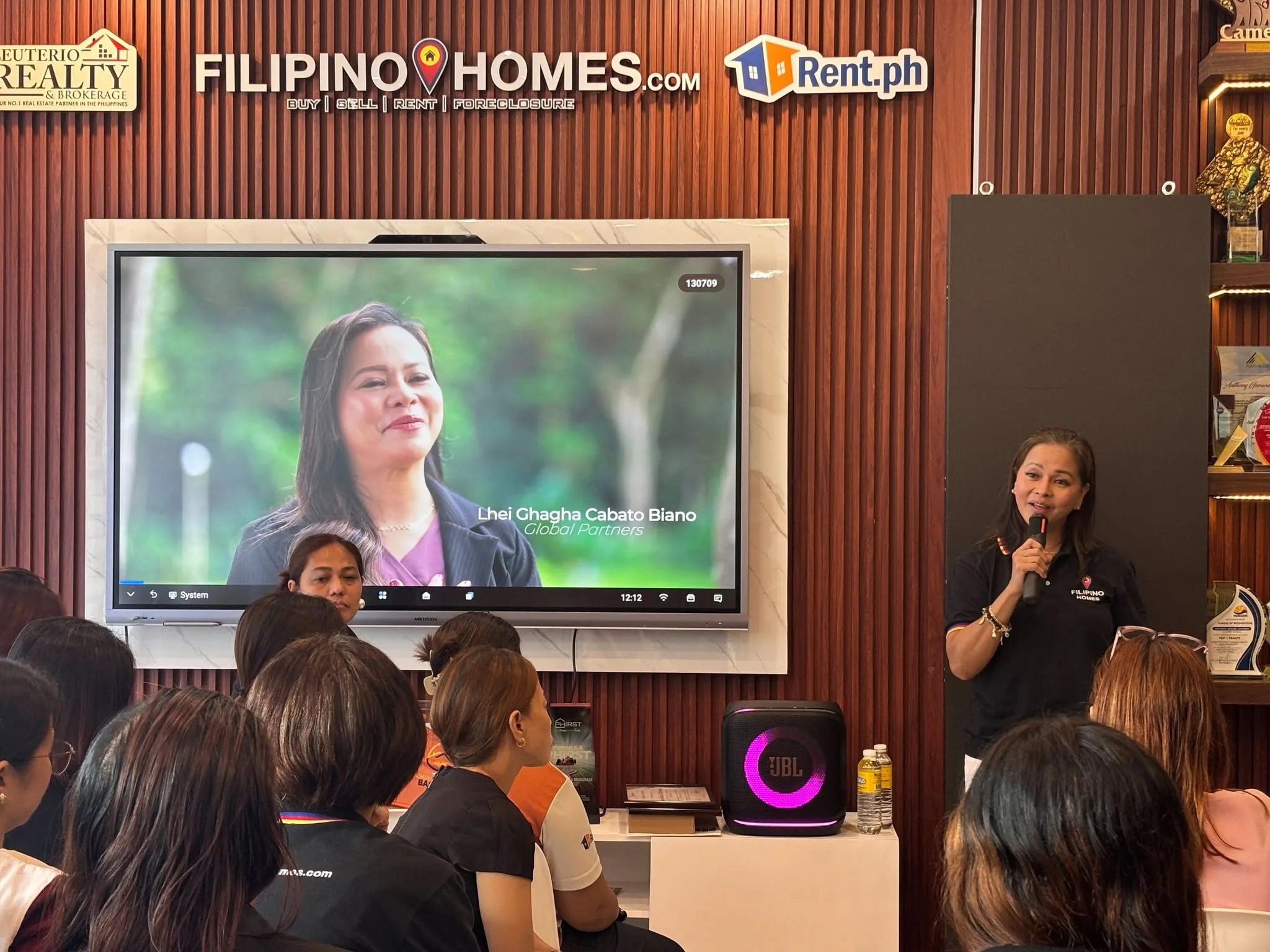 Filipinohomes Bacolod Agents Meet Top Global Partner Leydace Biaño