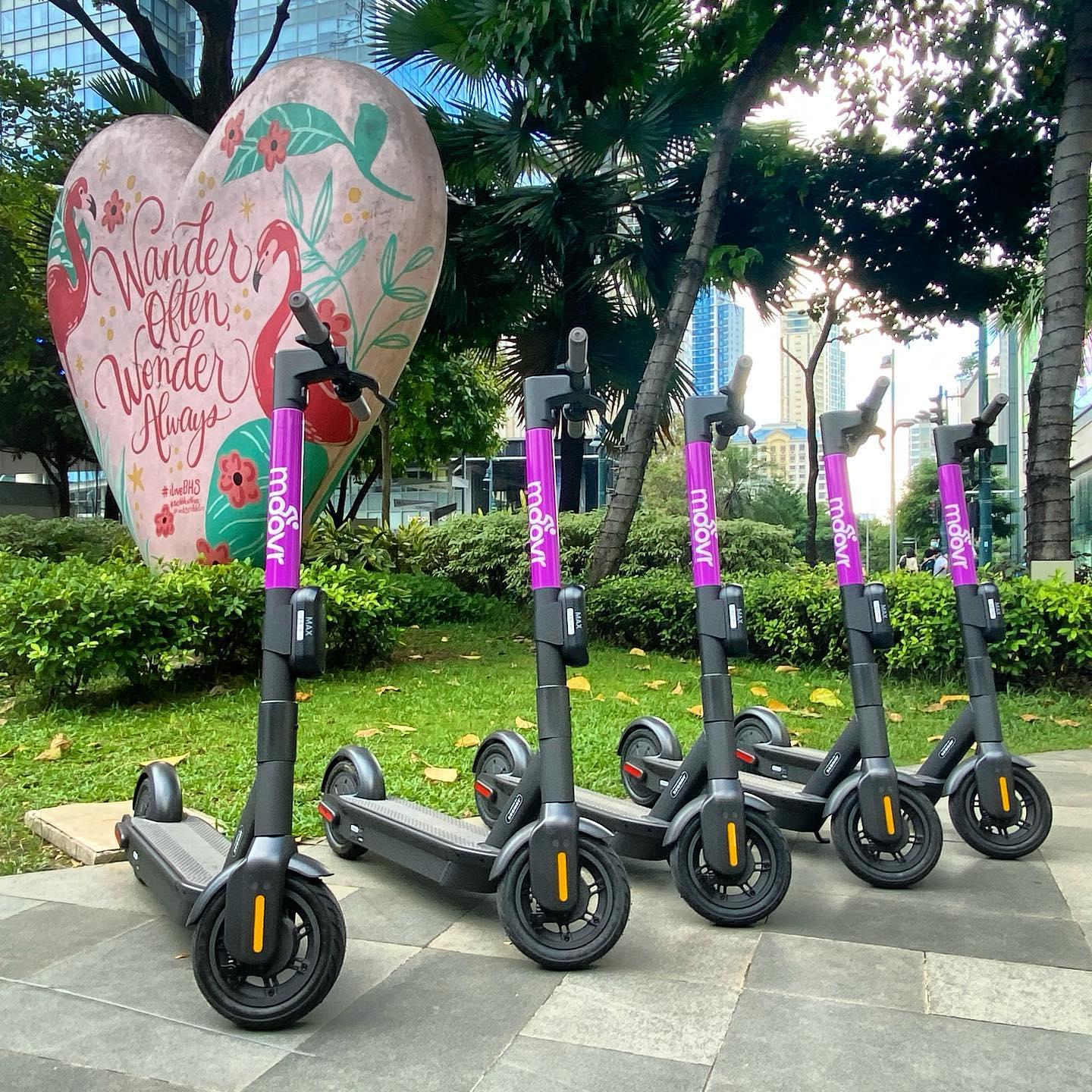 Bike lanes and e-scooters in BGC promote active and eco-friendly tourism