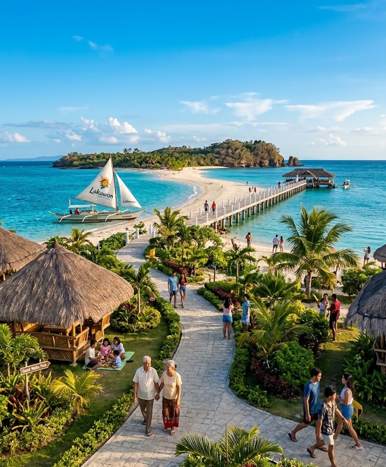 Filipino island paradise life