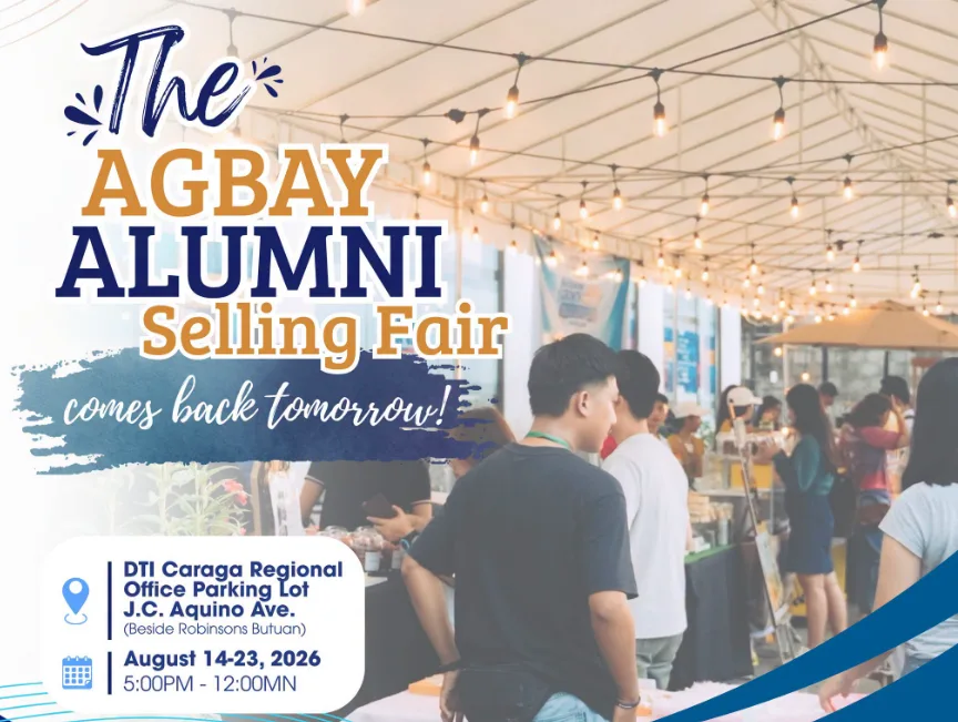 Shop, Discover, and Support: Butuan’s Young Entrepreneurs Take Over AGBAY ALUMNI Selling Fair