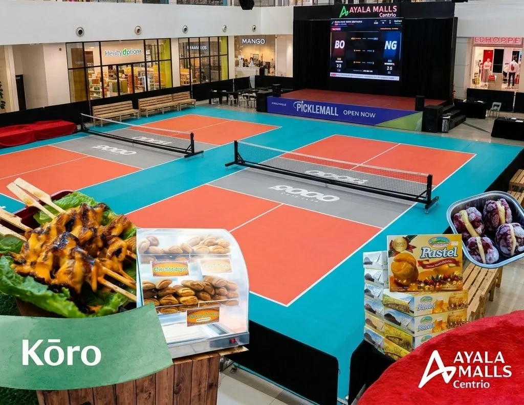 Ayala Malls Centrio Hosts Exciting Pickleball And Food Fest