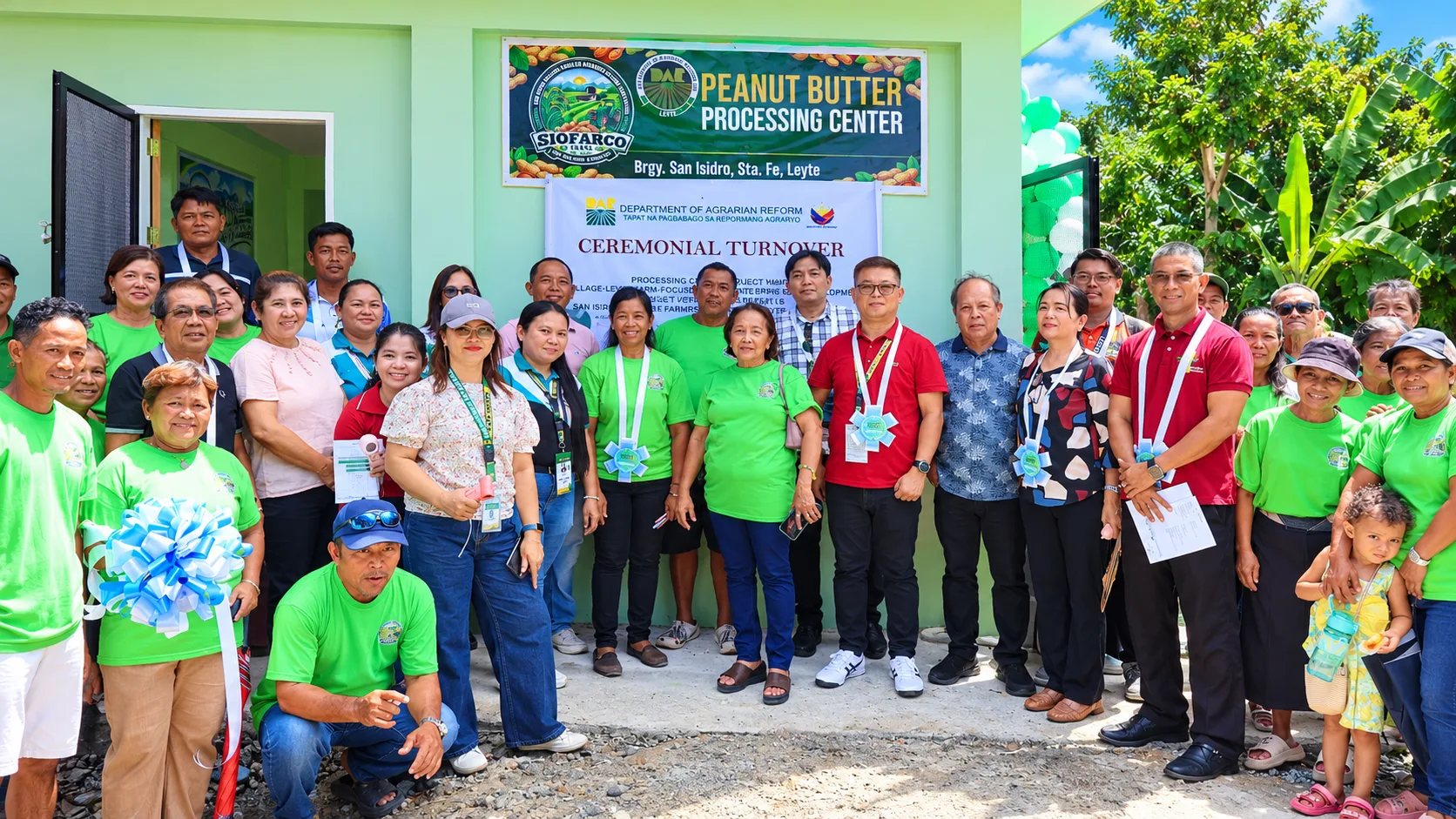 DAR Turns Over ₱500,000 Peanut Butter Processing Center In Sta. Fe Leyte