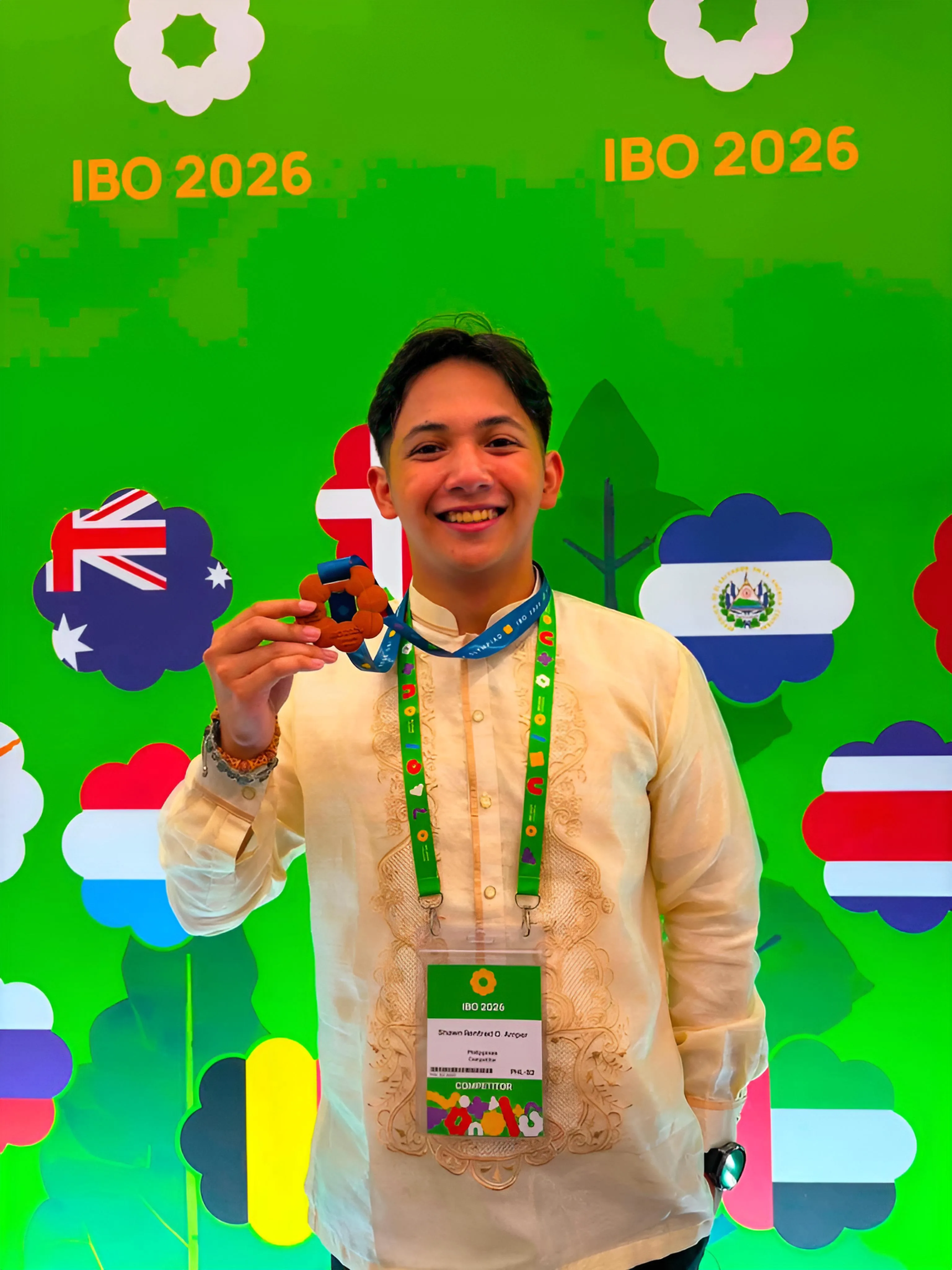 Digoseño Bags Bronze at 37th International Biology Olympiad in Lithuania