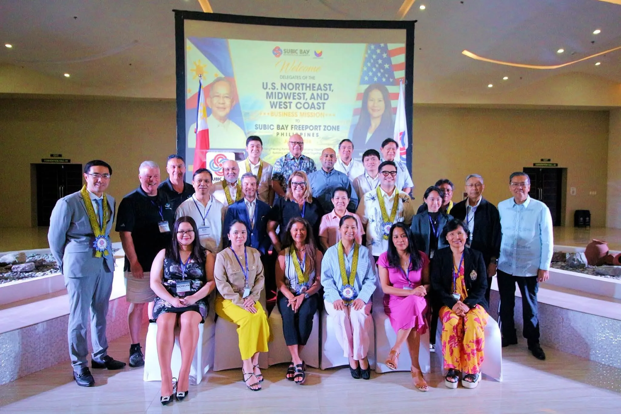 US Business Delegation Explores Investment Opportunities in Subic Bay
