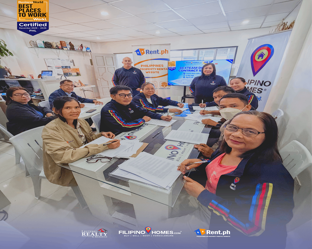 BEXTeam Direct Contract Signing at Filipinohomes Gensan office as City Builds First Tourism Hub